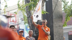 Milad 24, PKS Jakut Gelar Jalan Sehat dan Intruksikan Satu Kader Tanam Satu Pohon